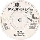 Pet Shop Boys : Heart (7", Single, Whi)