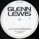 Glenn Lewis : Don't You Forget It (12", Promo)