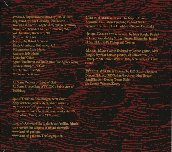 Lamb Of God : Wrath (CD, Album, Ltd, Dig)