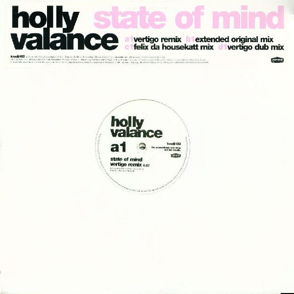 Holly Valance : State Of Mind (2x12", Promo)