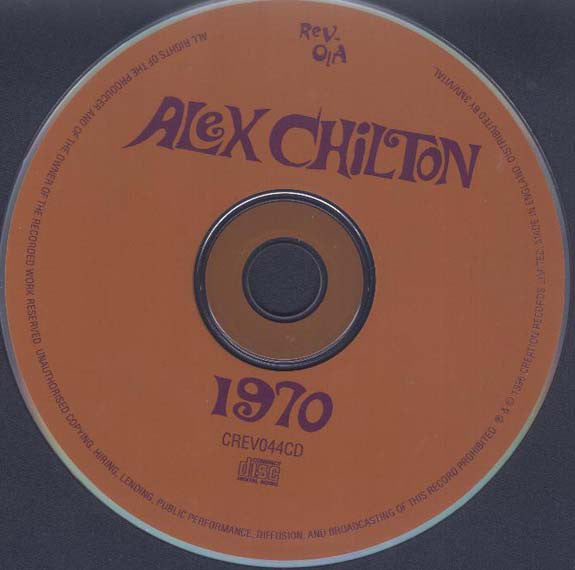 Alex Chilton : 1970 (CD, Album)