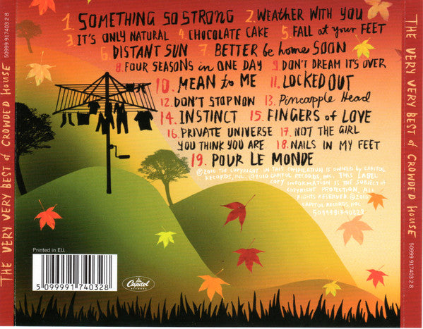 Crowded House : The Very Very Best Of Crowded House (CD, Comp, RE)