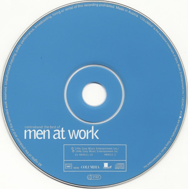 Men At Work : Contraband: The Best Of Men At Work (CD, Comp, RM)