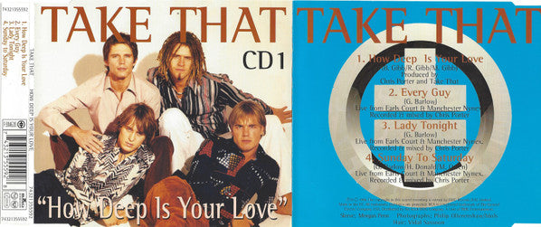 Take That : How Deep Is Your Love (CD, Single, CD1)