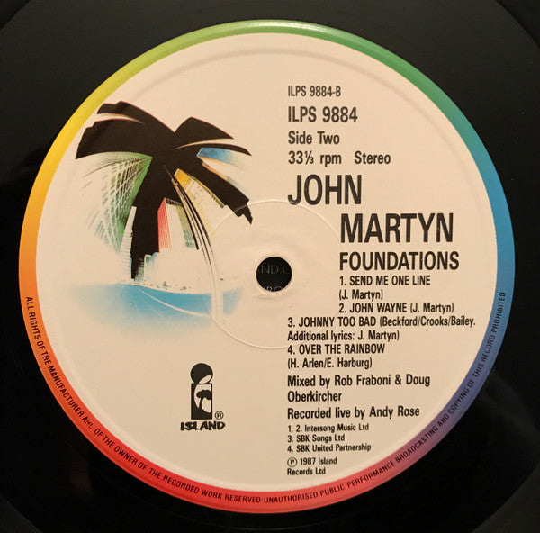 John Martyn : Foundations (LP)