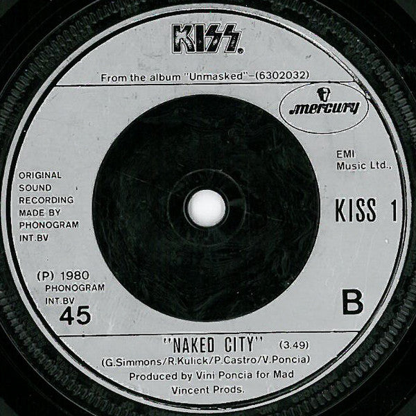 Kiss : What Makes The World Go Round (7", Single)