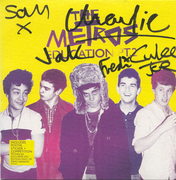 The Metros (2) : Education Pt.2 (7", Yel)