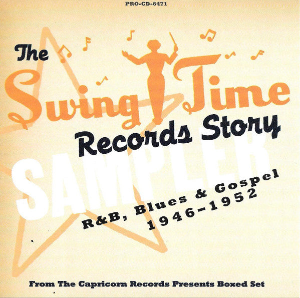 Various : The Swing Time Records Story Sampler (CD, Advance, Comp, Promo, Smplr)