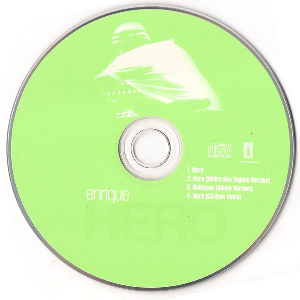 Enrique Iglesias : Hero (CD, Single, Enh)