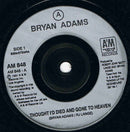 Bryan Adams : Thought I'd Died And Gone To Heaven (7")