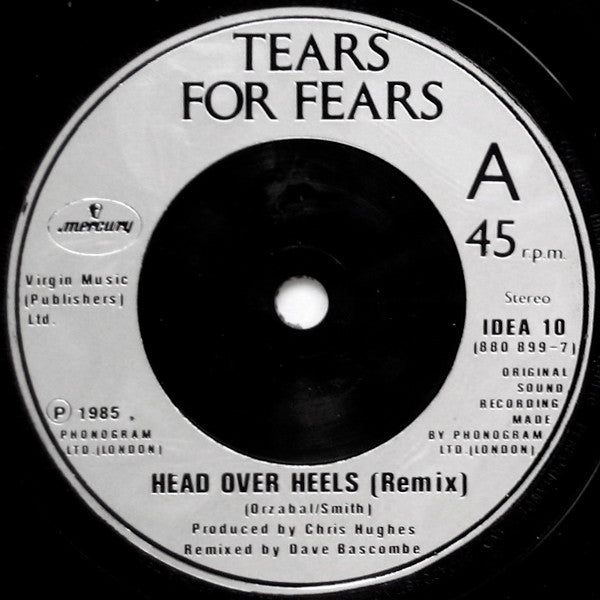 Tears For Fears : Head Over Heels (7", Single, Sil)