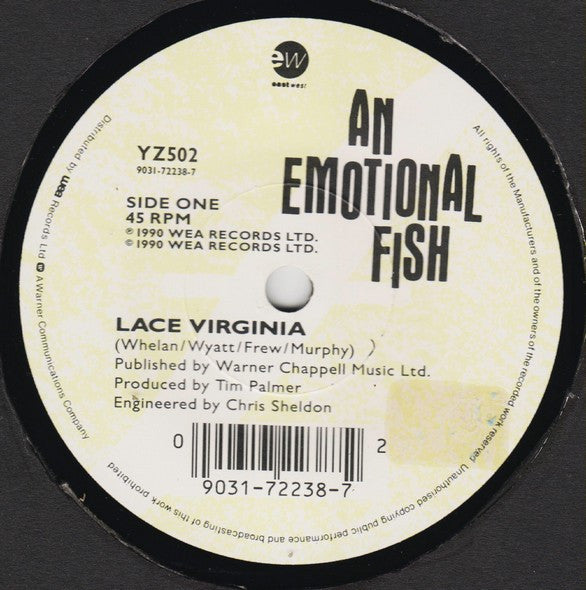 An Emotional Fish : Lace Virginia (7")