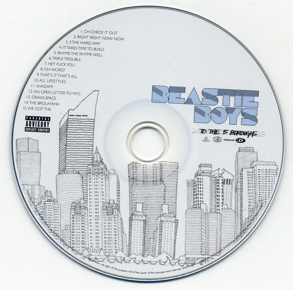Beastie Boys : To The 5 Boroughs (CD, Album, Enh)