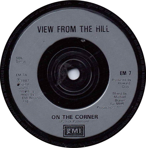 View From The Hill : On The Corner (7")