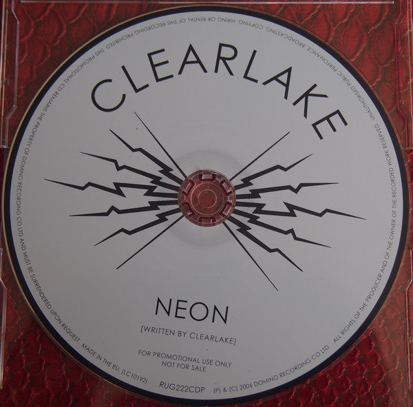 Clearlake : Neon (CD, Single, Promo)