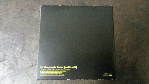 Toploader : Let The People Know (CD, Single, Promo)