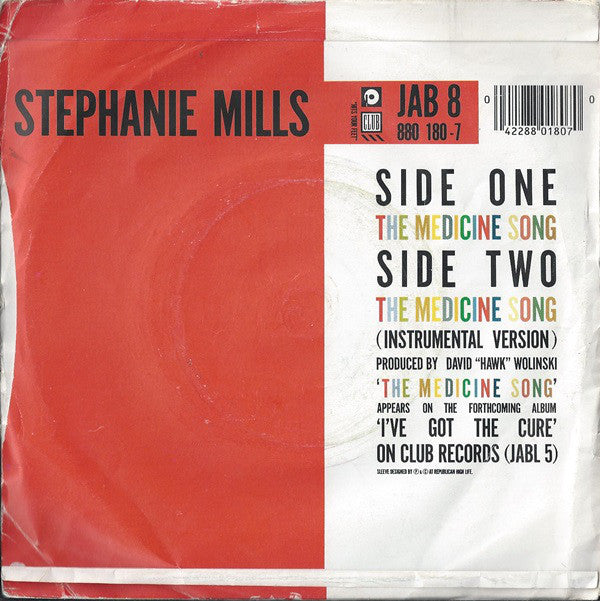 Stephanie Mills : The Medicine Song (7", Single)