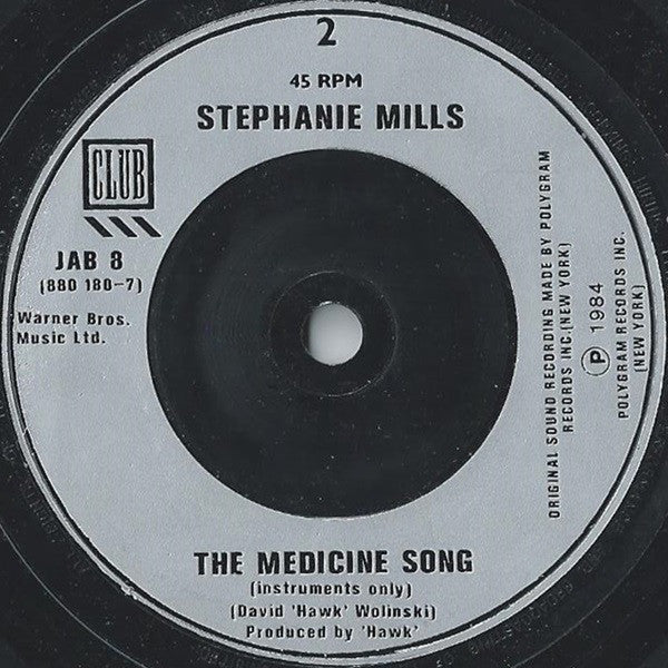 Stephanie Mills : The Medicine Song (7", Single)