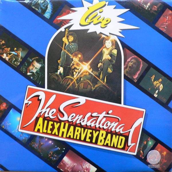 The Sensational Alex Harvey Band : Live (LP, Album)