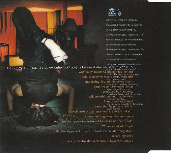 Madonna : Nothing Really Matters (CD, Single, CD1)