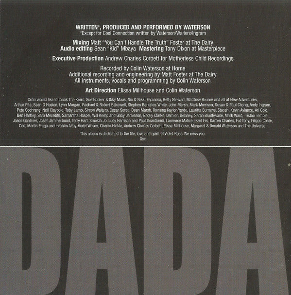 Waterson : Dada (CD, Album)