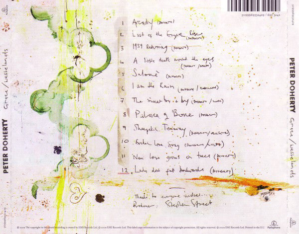 Pete Doherty : Grace / Wastelands (CD, Album)