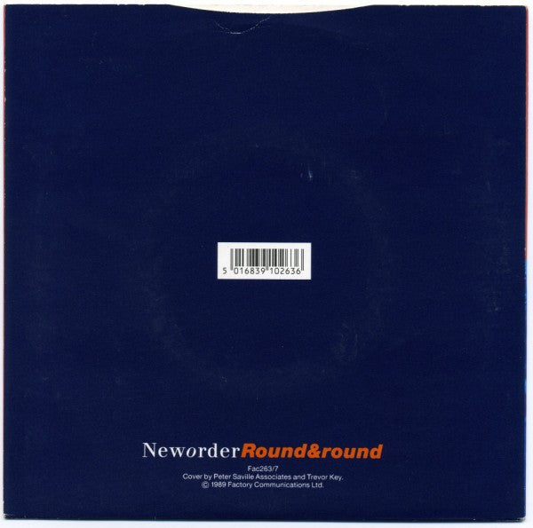 New Order : Round & Round (7", Single)