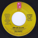 Lou Rawls : One Life To Live / If I Coulda, Woulda, Shoulda (7", Single)
