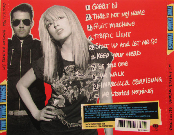 The Ting Tings : We Started Nothing (CD, Album)