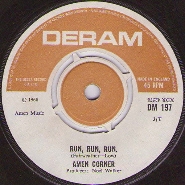 Amen Corner : High In The Sky (7", Single)