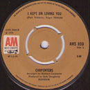 Carpenters : (They Long To Be) Close To You (7", Single, Kno)
