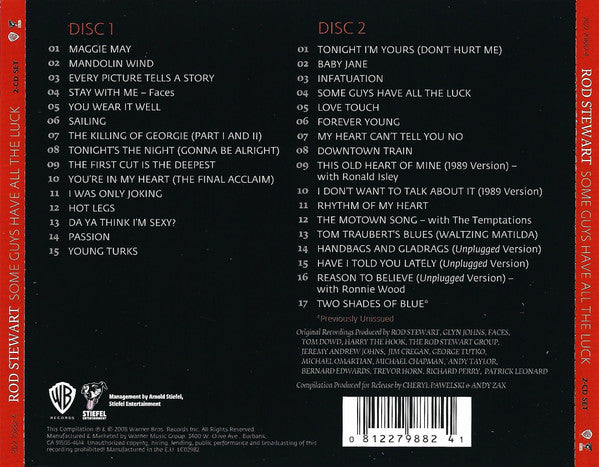 Rod Stewart : Some Guys Have All The Luck (2xCD, Comp, RM)