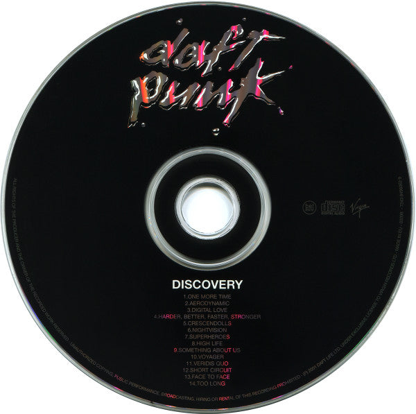 Daft Punk : Discovery (CD, Album)