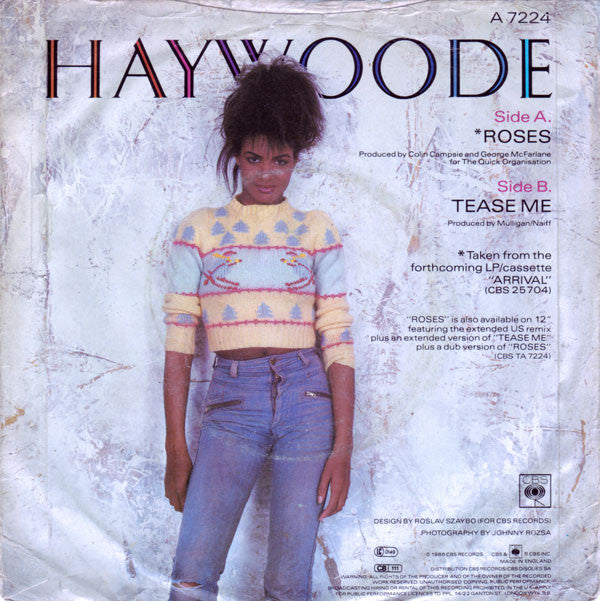 Haywoode : Roses (7", Single, RE)