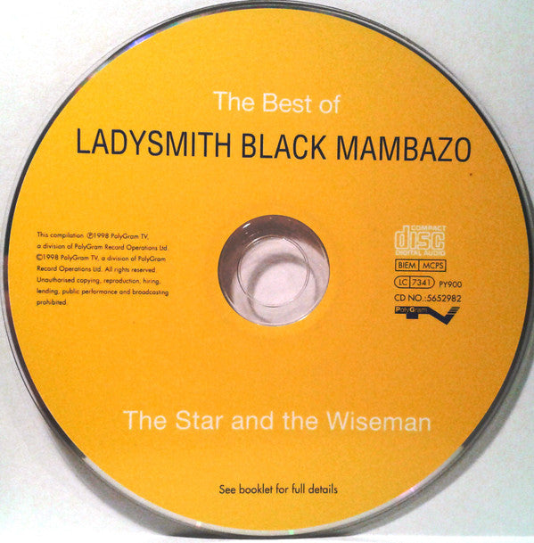 Ladysmith Black Mambazo : The Best Of Ladysmith Black Mambazo (The Star And The Wiseman) (CD, Comp, PMD)