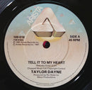 Taylor Dayne : Tell It To My Heart (7", Single, MP)