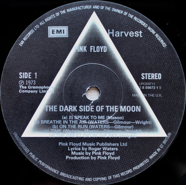 Pink Floyd : The Dark Side Of The Moon (LP, Album, RE, 180)