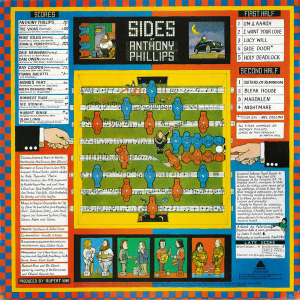 Anthony Phillips : Sides (LP, Album)