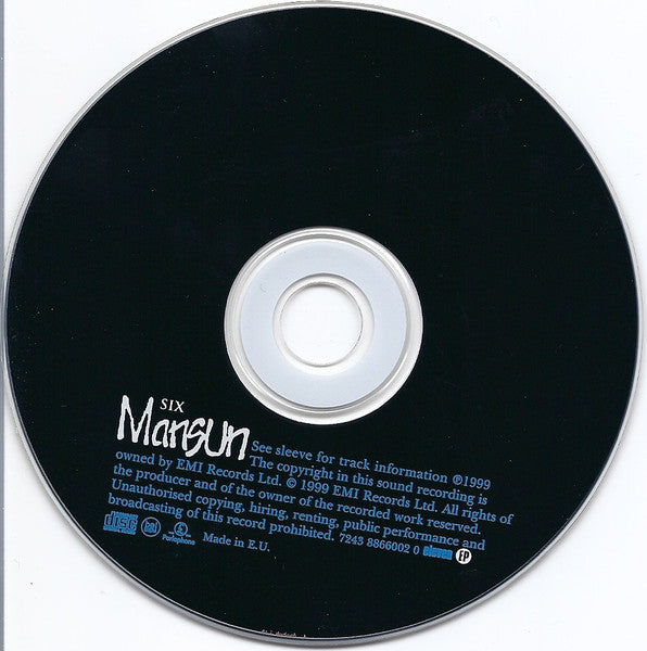 Mansun : Six (CD, EP, CD1)