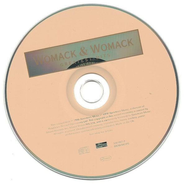 Womack & Womack : Greatest Hits (CD, Comp, RE)