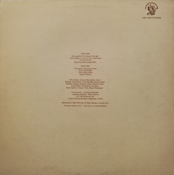 Genesis : Selling England By The Pound (LP, Album)