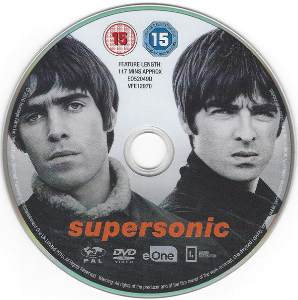 Oasis (2), Mat Whitecross : Oasis: Supersonic (DVD-V, Multichannel, PAL)