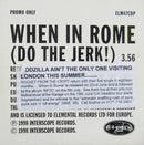 Rocket From The Crypt : When In Rome (Do The Jerk!) (CD, Single, Promo)