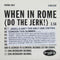 Rocket From The Crypt : When In Rome (Do The Jerk!) (CD, Single, Promo)