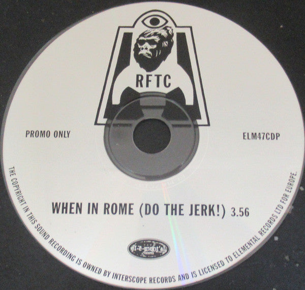 Rocket From The Crypt : When In Rome (Do The Jerk!) (CD, Single, Promo)