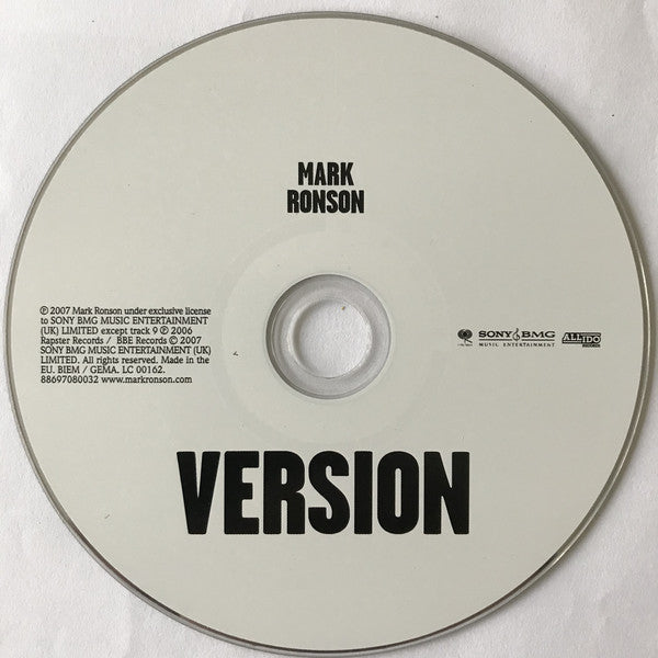 Mark Ronson : Version (CD, Album)