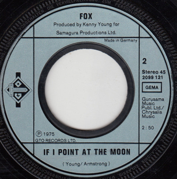 Fox (3) : Imagine Me, Imagine You / If I Point At The Moon (7", Single)