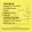 Focus (2) : Focus 3 (CD, Album, RE)