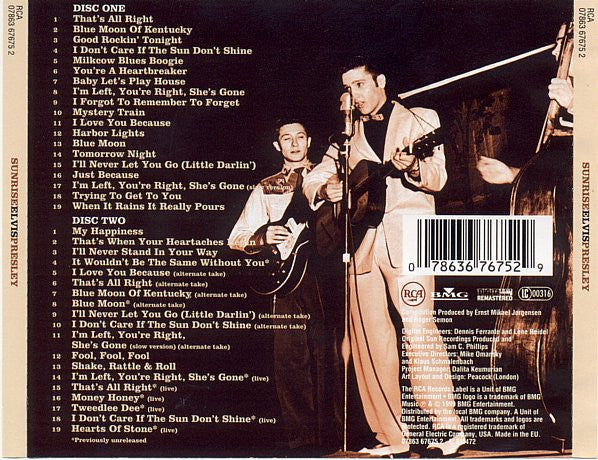Elvis Presley : Sunrise (2xCD, Comp, RM)
