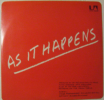 Dr. Feelgood : As It Happens (LP, Album + 7", EP, Ltd)